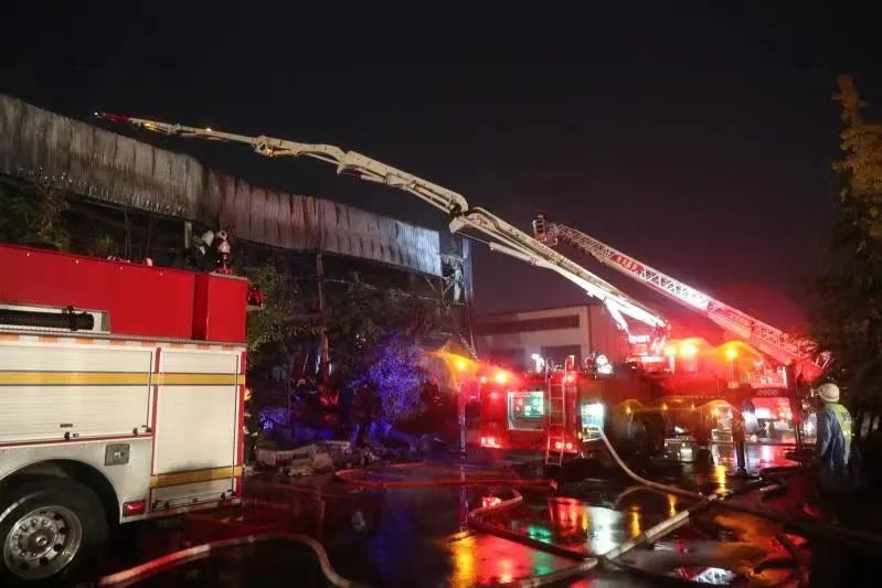 安陽(yáng)工廠大火